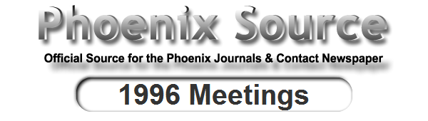 1996 Meetings